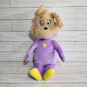 Kohls Cares Dr Suess Marvin K Mooney Plush Doll Please Go Now 15" Purple Doll